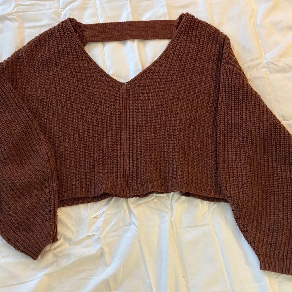 Urban Outfitters Open Back Sweater - Size Small